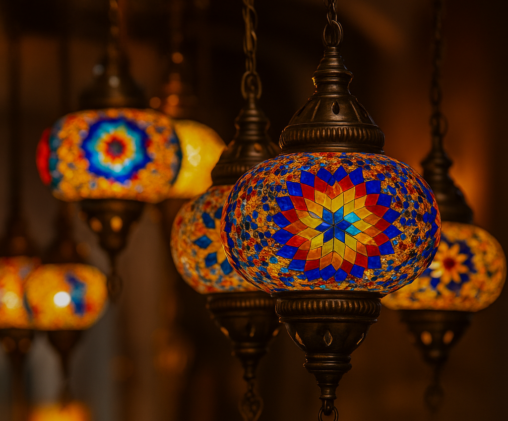 LÁMPARAS TURCAS ARTESANALES