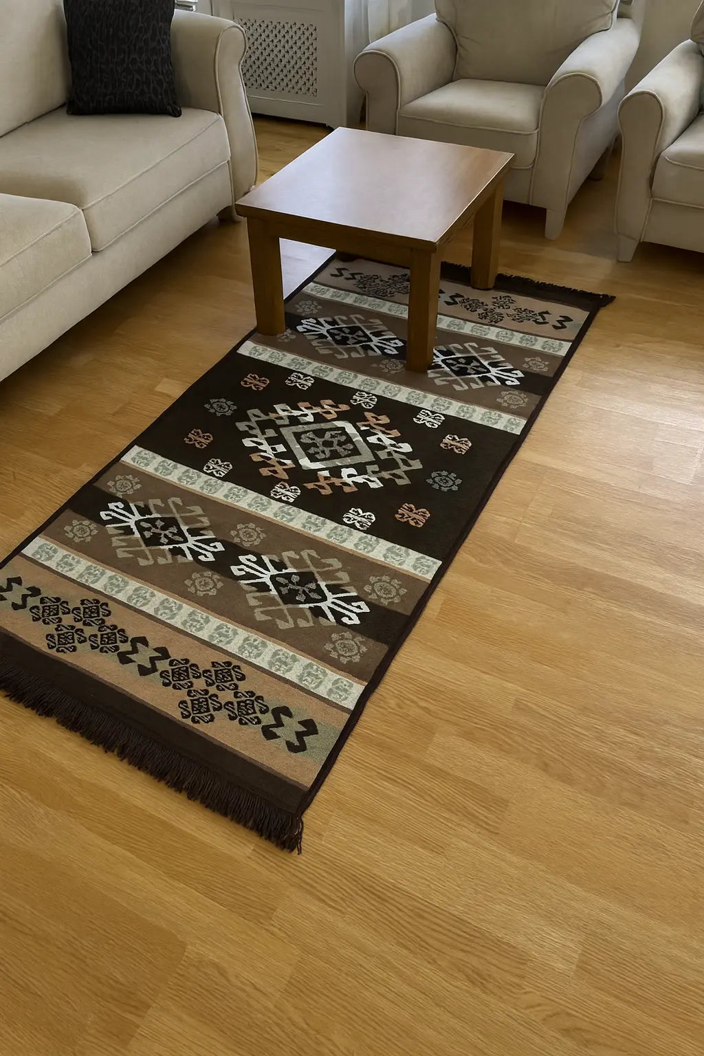 AUTENTICIDAD QUE TRANSFORMA ESPACIOS - ALFOMBRA TURCA ETNICA 2 80*150