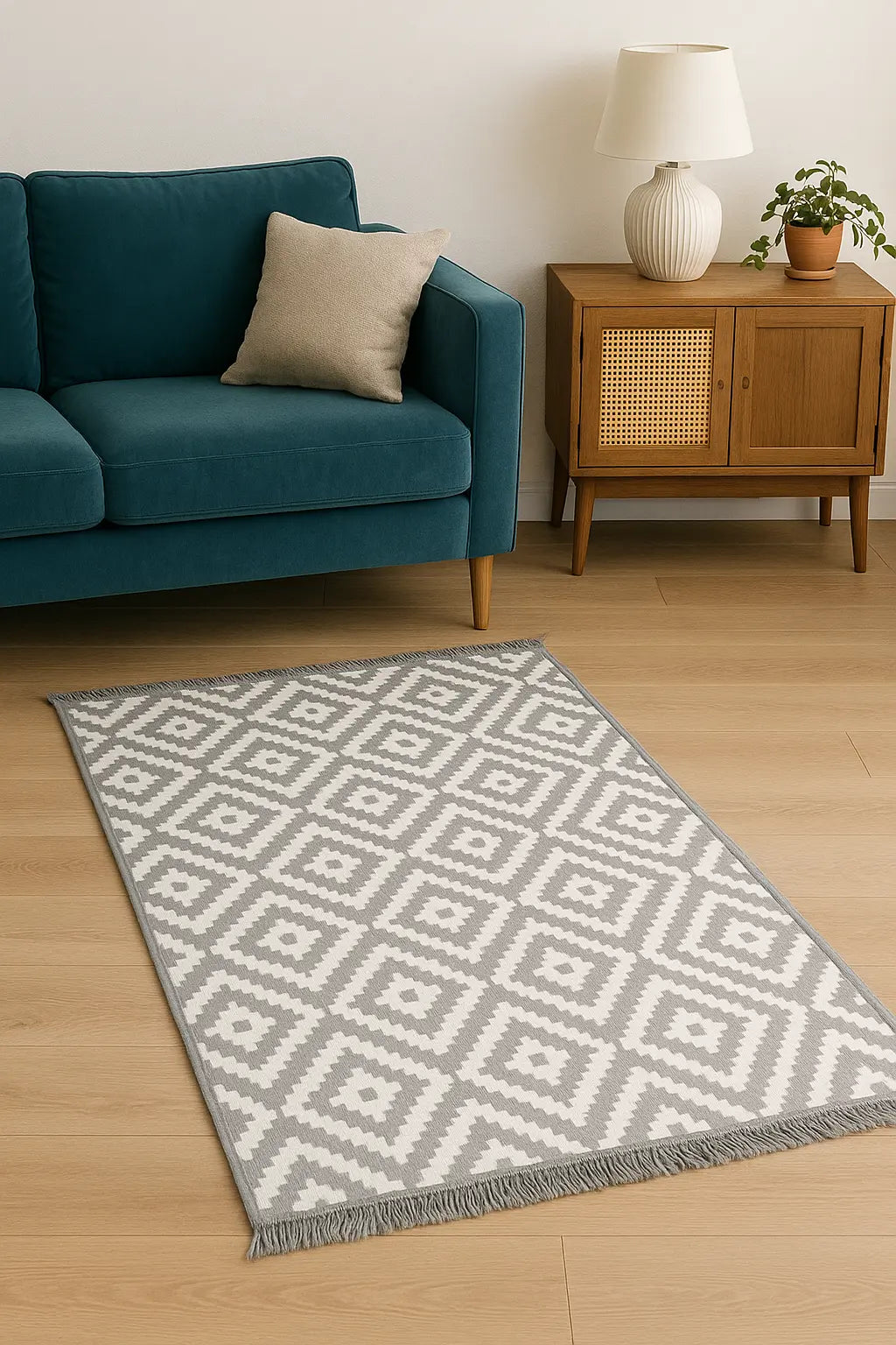 AUTENTICIDAD QUE TRANSFORMA ESPACIOS - ALFOMBRA TURCA ETNICA 3 80*150