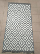 Alfombra decorativa turca 80×150 para interior elegante.