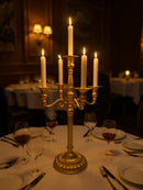 CANDELABRO IMPERIAL DE 5 VELAS METALICO