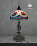 ARTE, COLOR Y CALIDEZ EN UNA SOLA LAMPARA - LAMPARA DE MESA CHAMPIÑON DORADO