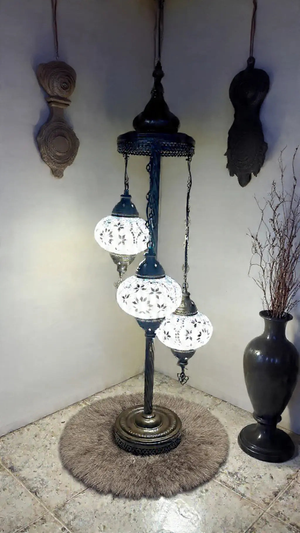 Sin bombillo / Blanco