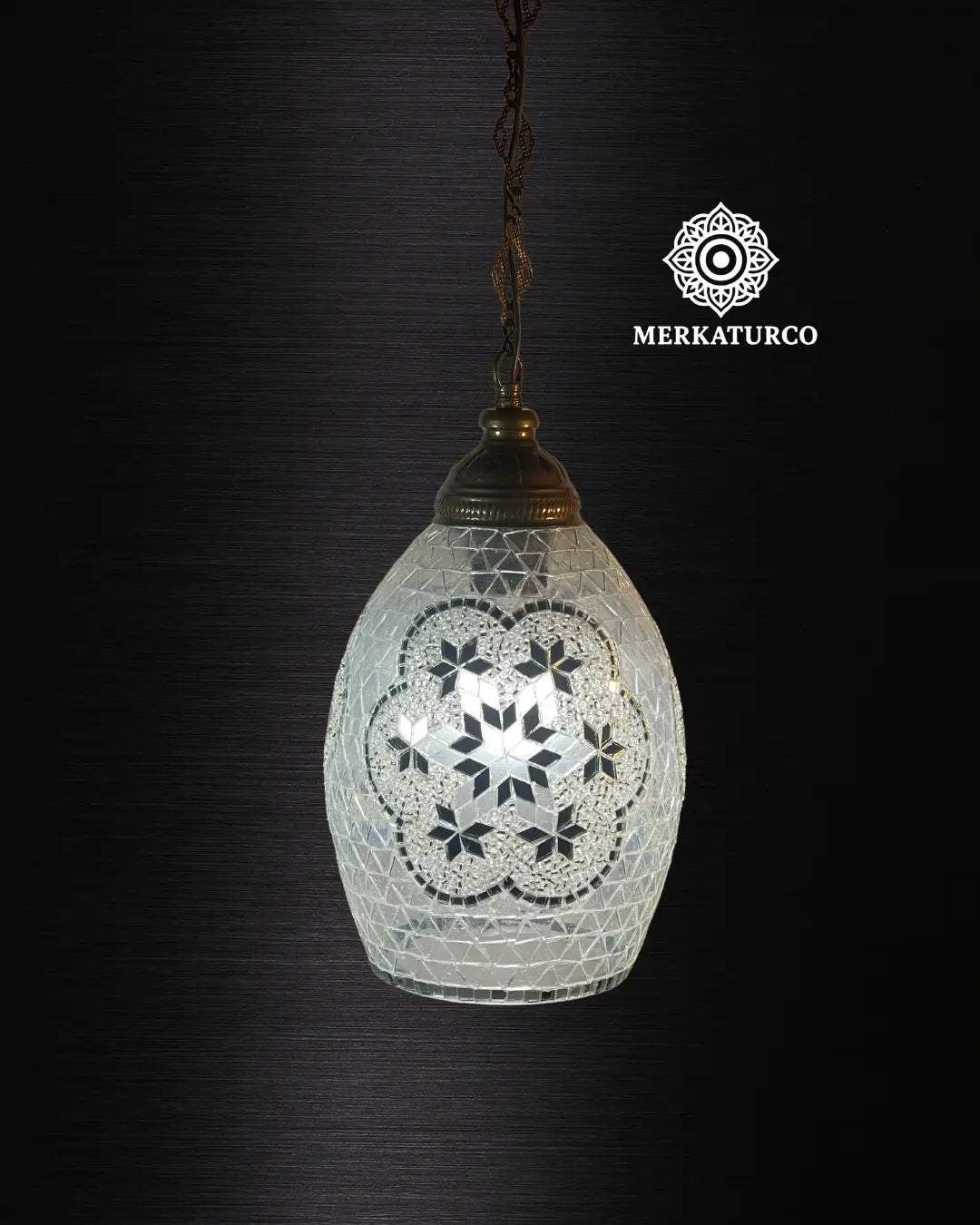 ELEGANCIA QUE ILUMINA TU COCINA - LAMPARA DE TECHO COLGANTE BOCA ABIERTA