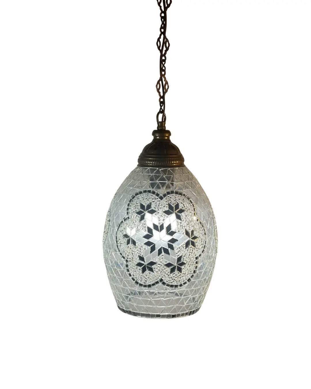 ELEGANCIA QUE ILUMINA TU COCINA - LAMPARA DE TECHO COLGANTE BOCA ABIERTA