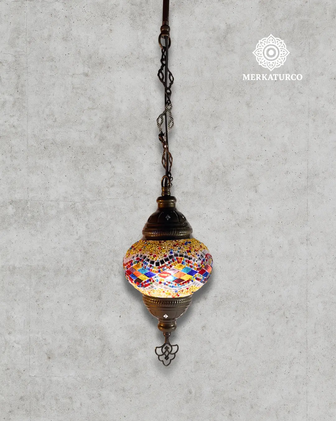 CADA ENCENDIDO, UN ESPECTACULO DE MAGIA Y ELEGENCIA. LAMPARA COLGANTE #2 MODELO 4