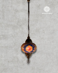 lampara-turca-mosaico-techo-colgante-3-modelo-2-fondo-concreto