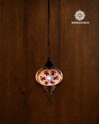 lampara-turca-mosaico-techo-colgante-3-modelo-7-fondo-madera