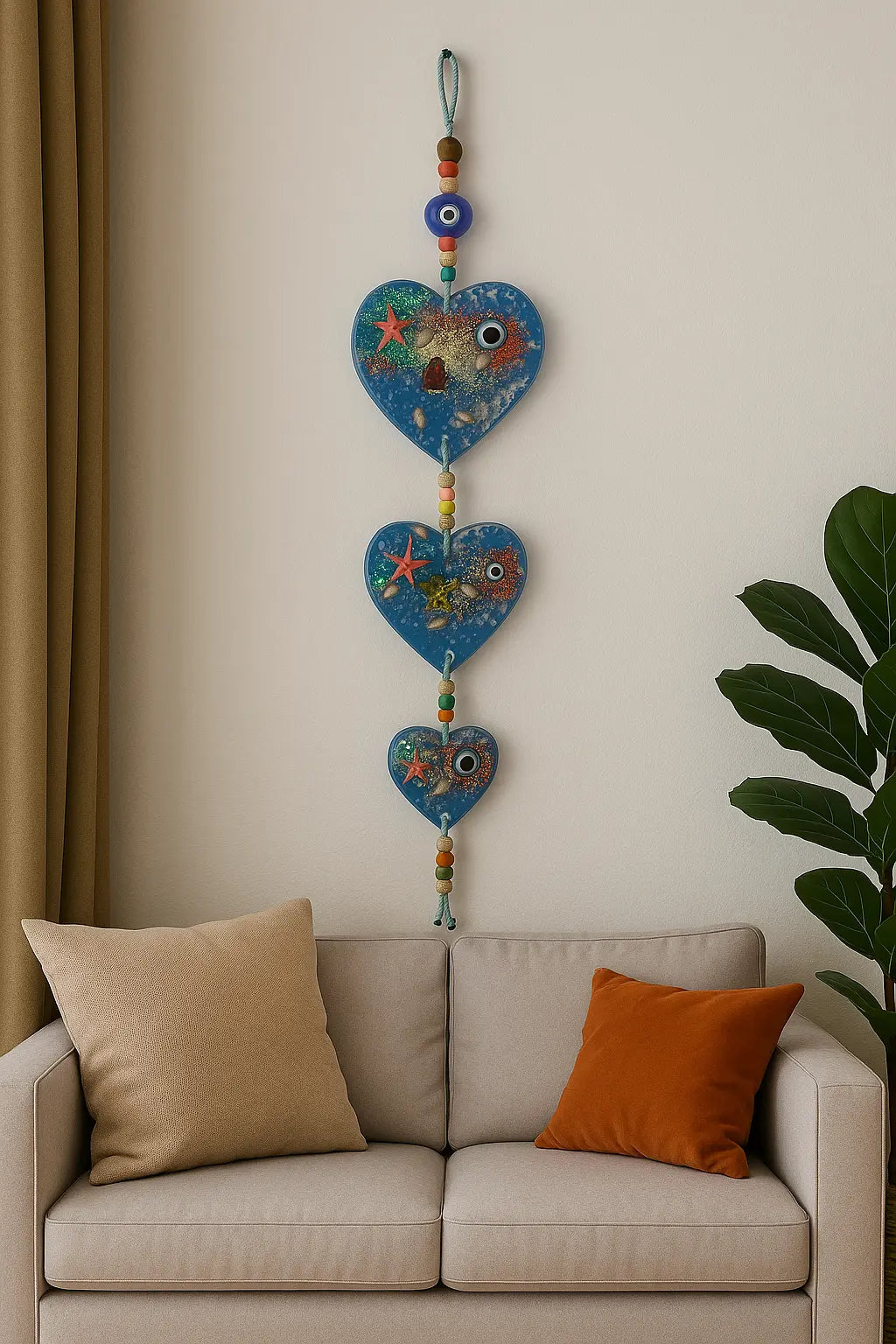 TRADICION MILENARIA QUE PROTEGE CON ESTILO - OJOS TURCOS - PEZ DE LA SUERTE