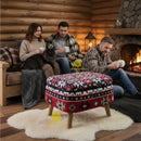 PUFF RECTANGULO DECORATIVO ANATOLIA - ARTE, FUNCION Y TRADICION EN UNA SOLA PIEZA