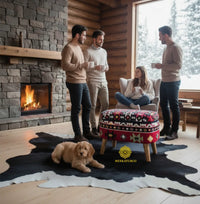 PUFF RECTANGULO DECORATIVO ANATOLIA - ARTE, FUNCION Y TRADICION EN UNA SOLA PIEZA
