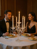 Candelabro 5 Brazos vidrio