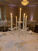 Candelabro 5 Brazos vidrio