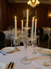 Candelabro 5 Brazos vidrio